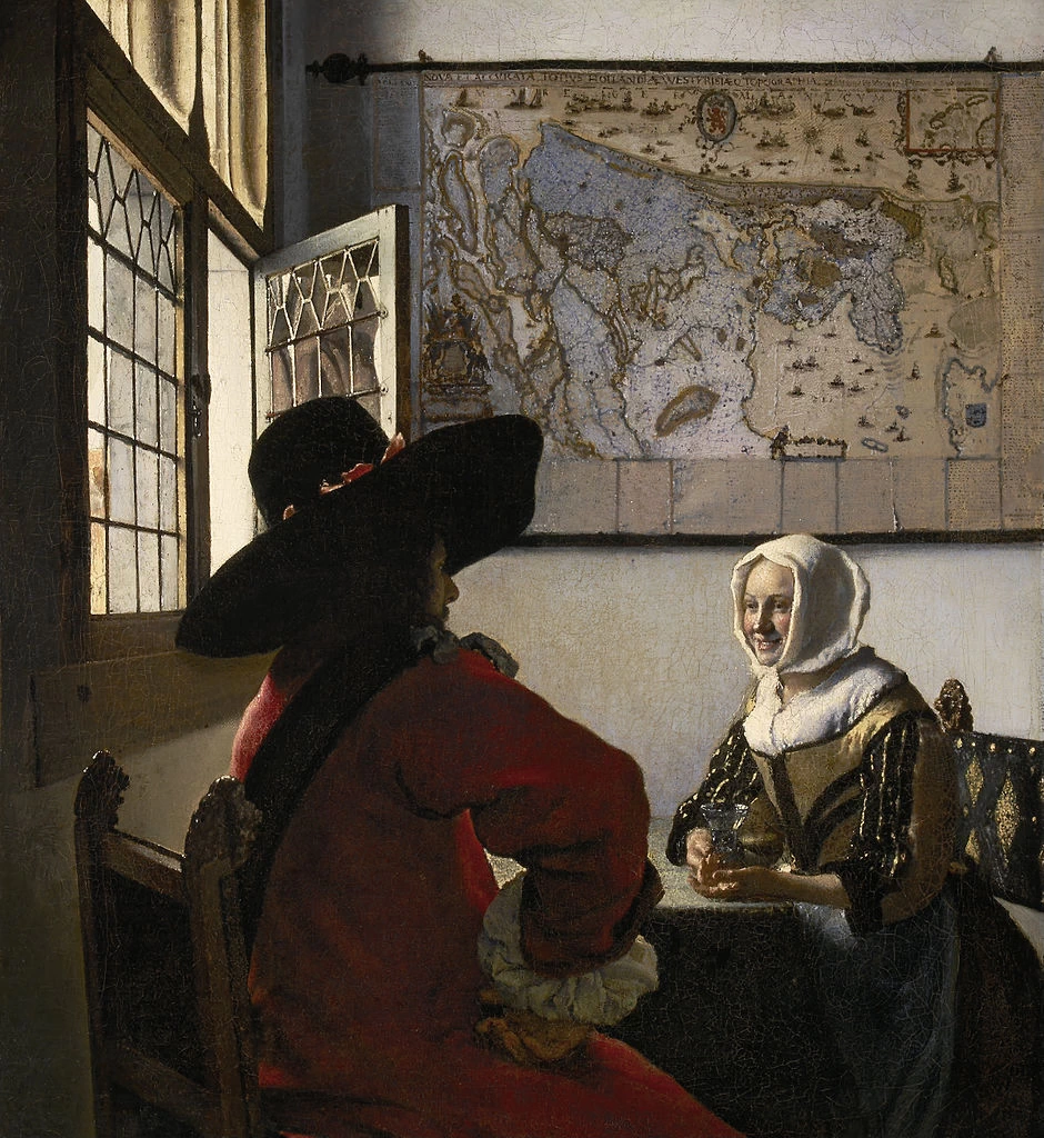 Ufficiale con una ragazza che ride - Frick Collection, New York